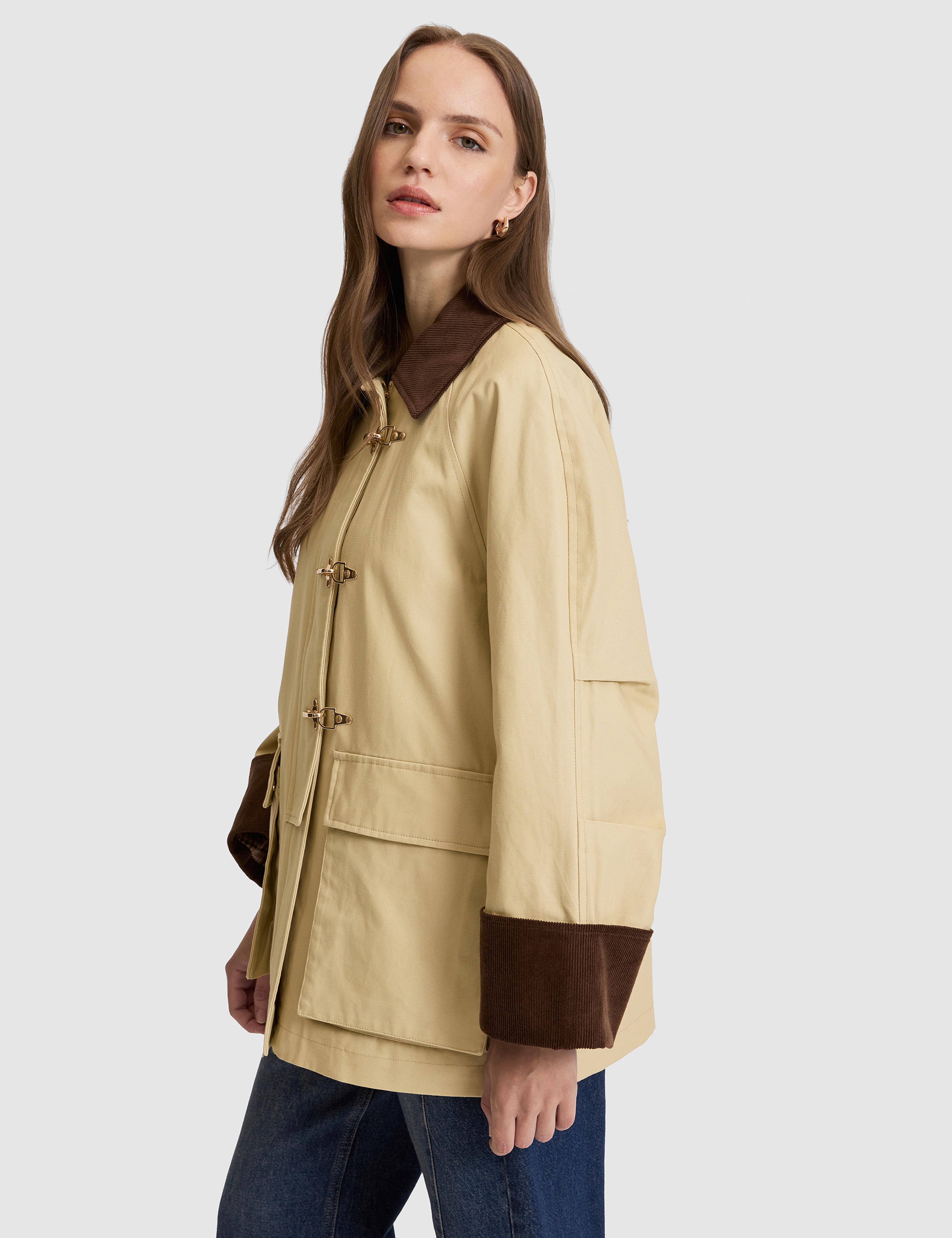 Bej Comfort Fit Kaban