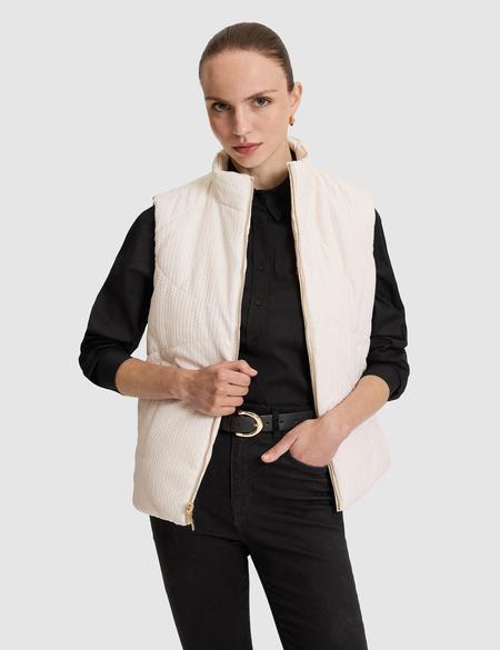 Ekru Regular Fit Yelek - 50320364015