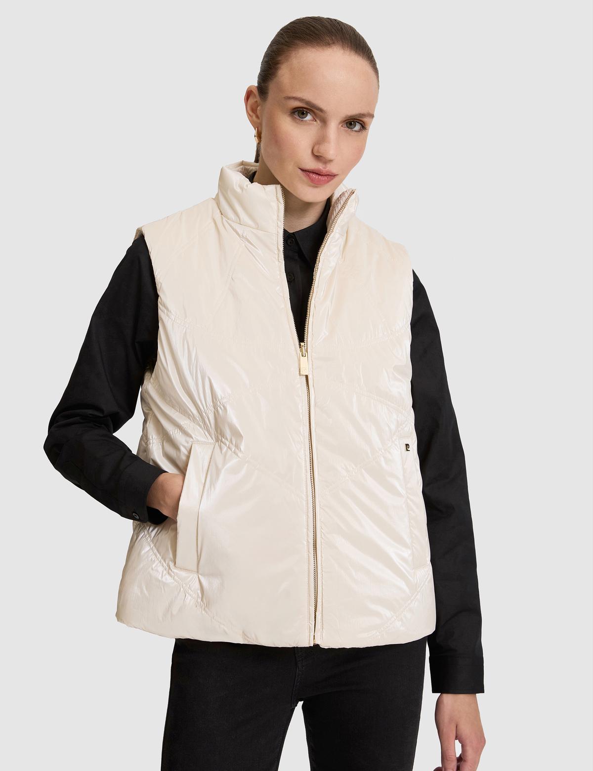 Ekru Regular Fit Yelek - 50320364015