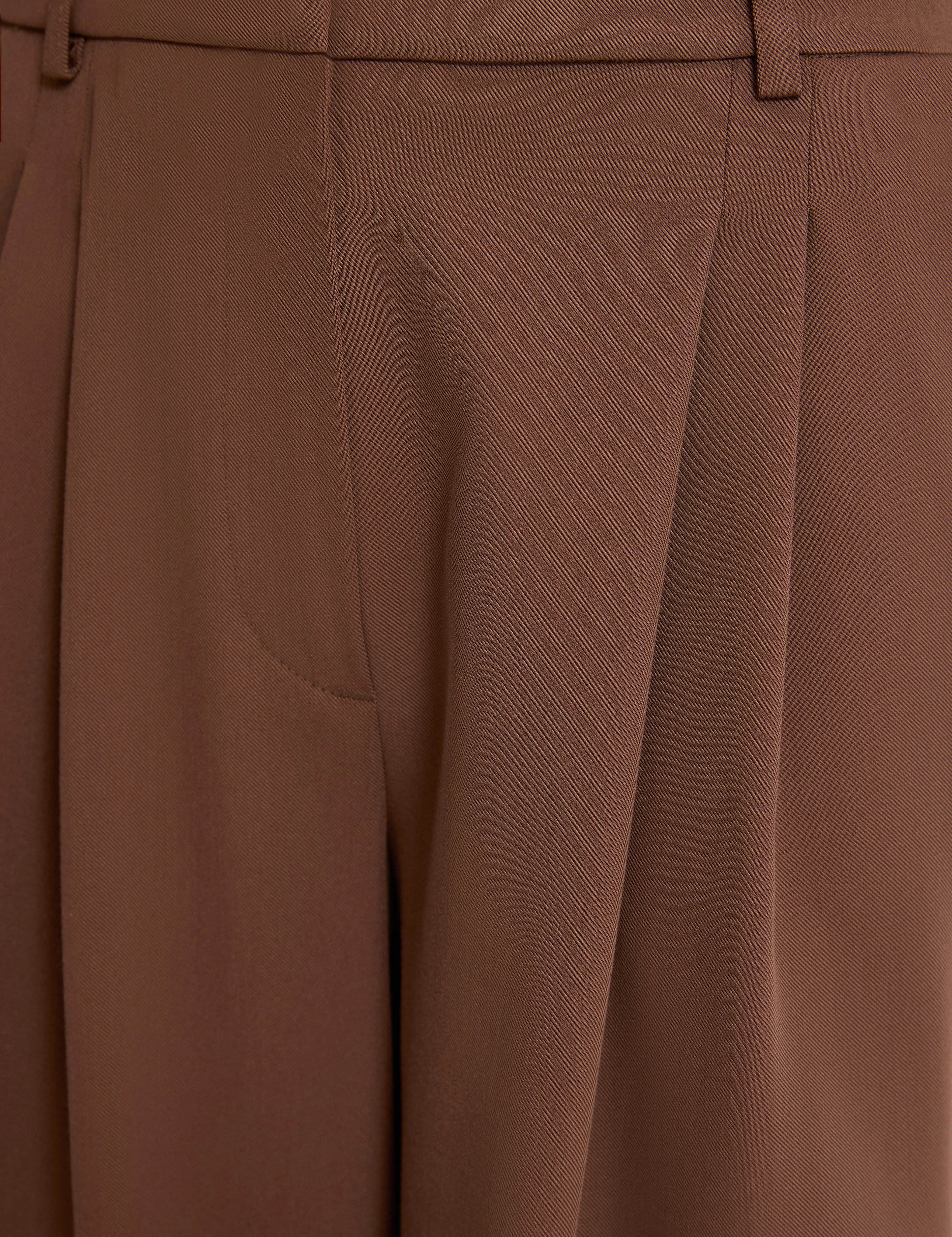 Kahverengi Kumaş Pantolon - Image 6