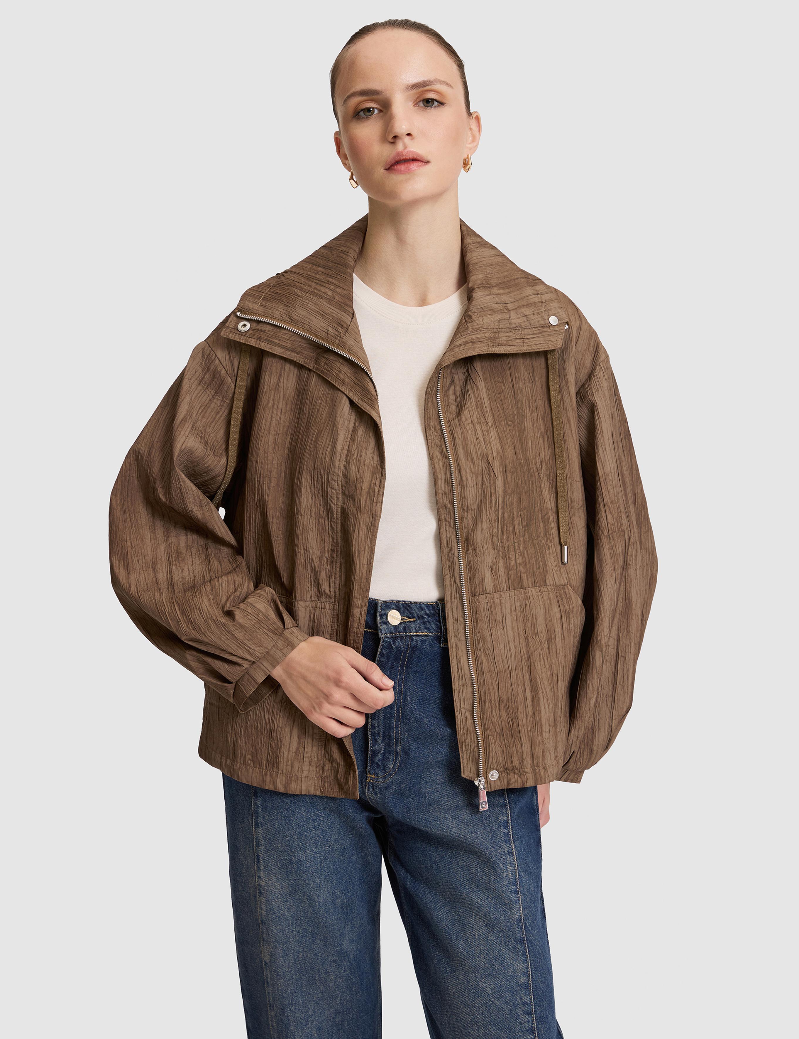 Kahverengi Crop Top Mont