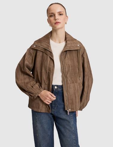 Kahverengi Crop Top Mont