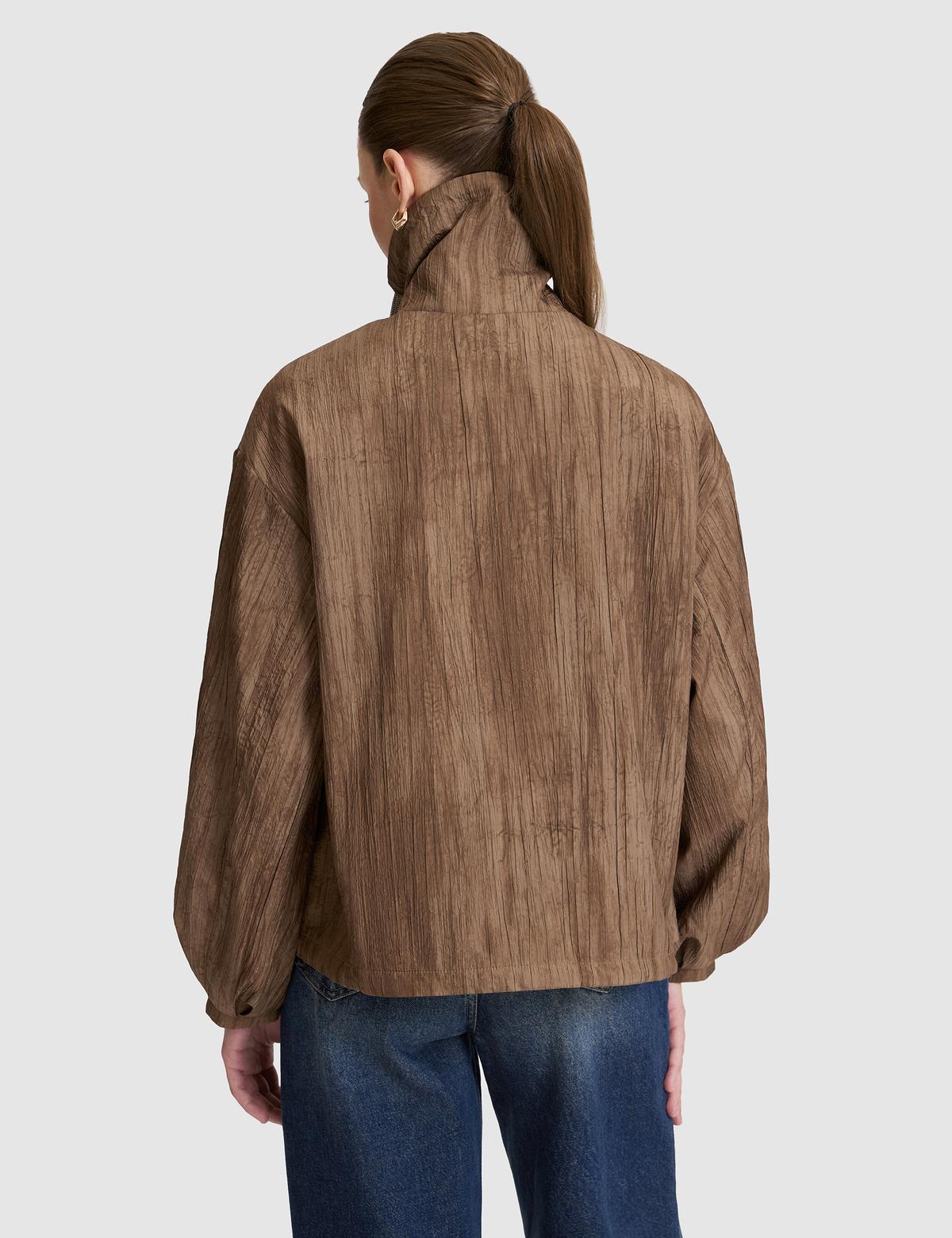 Kahverengi Crop Top Mont - 50322534005