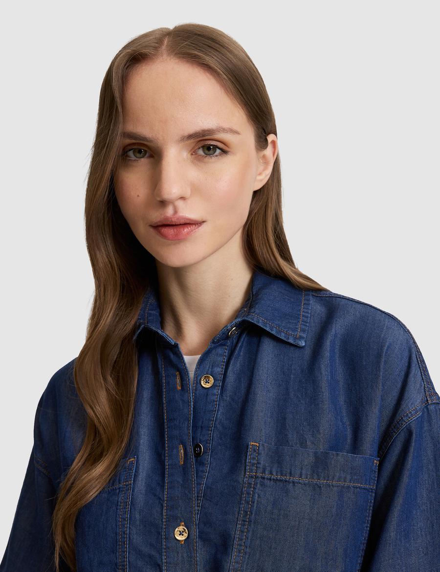 Saks Comfort Fit Jean Gömlek