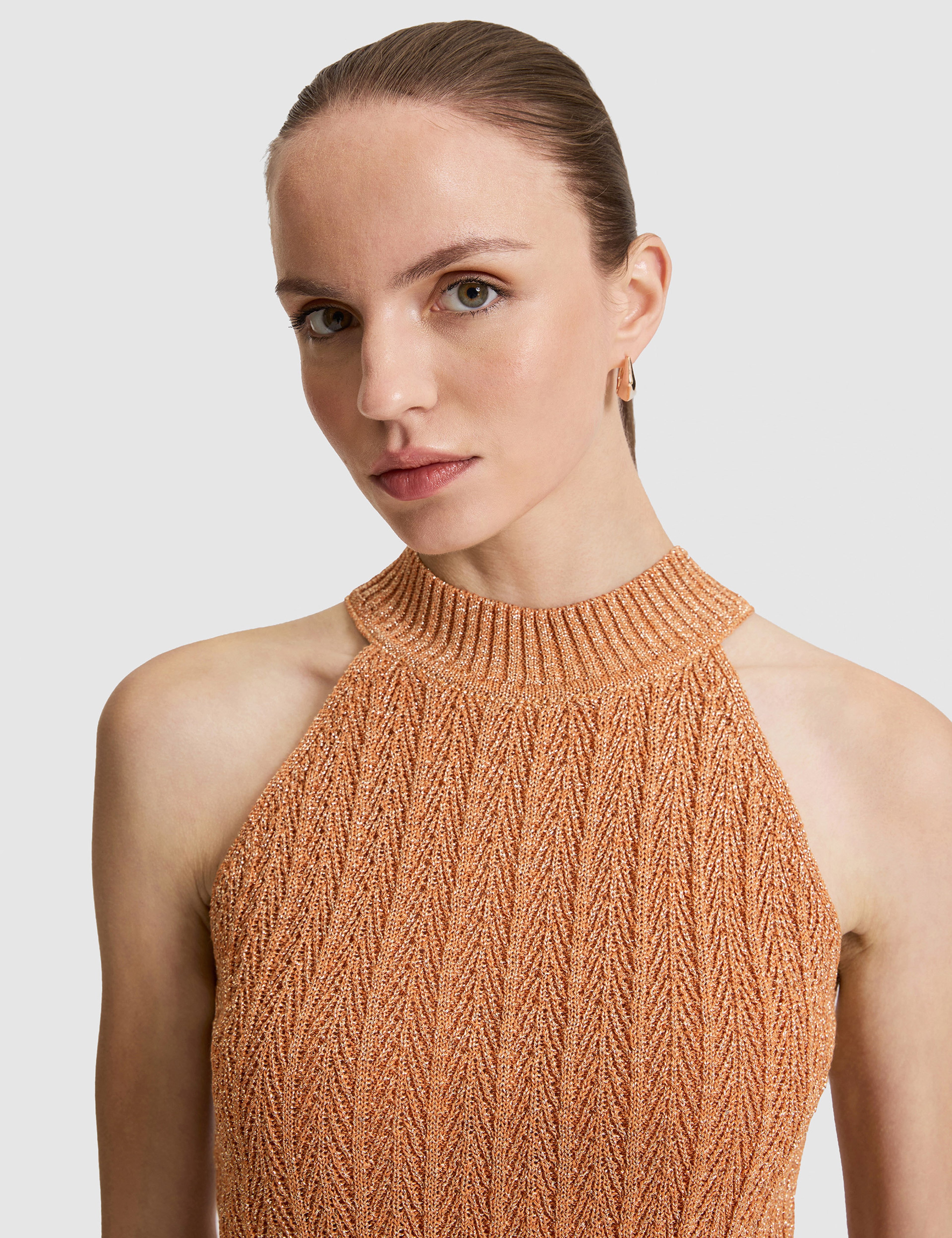 Turuncu Comfort Fit Triko Tişört