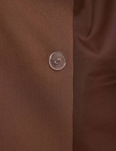 Kahverengi Comfort Fit Ceket