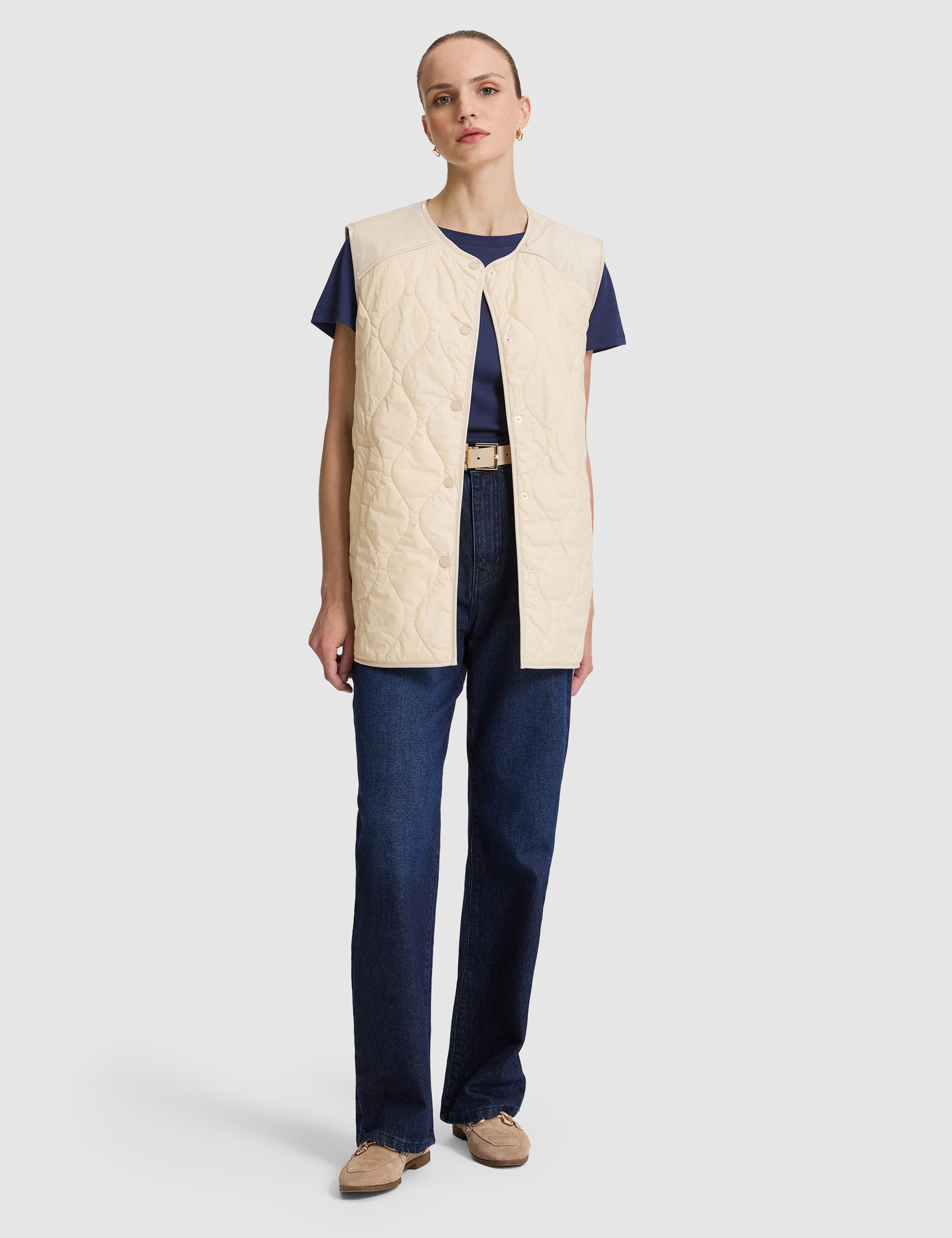 Kum Comfort Fit Yelek - Image 4