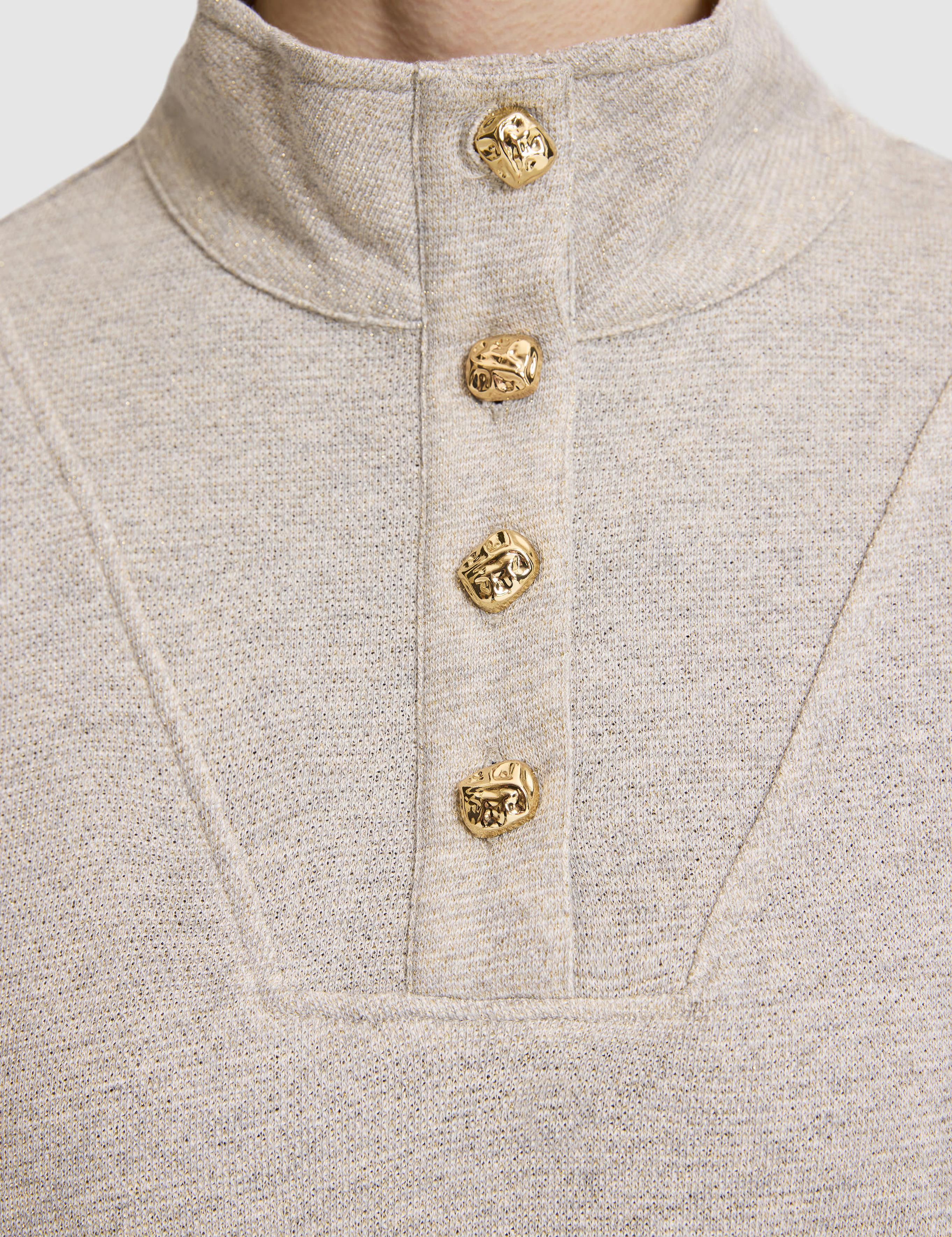 Bej Oversize Sweatshirt