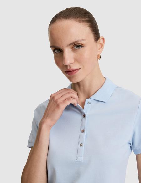 Mavi Slim Fit Pamuklu Polo Yaka Basic Tişört - 50325456057