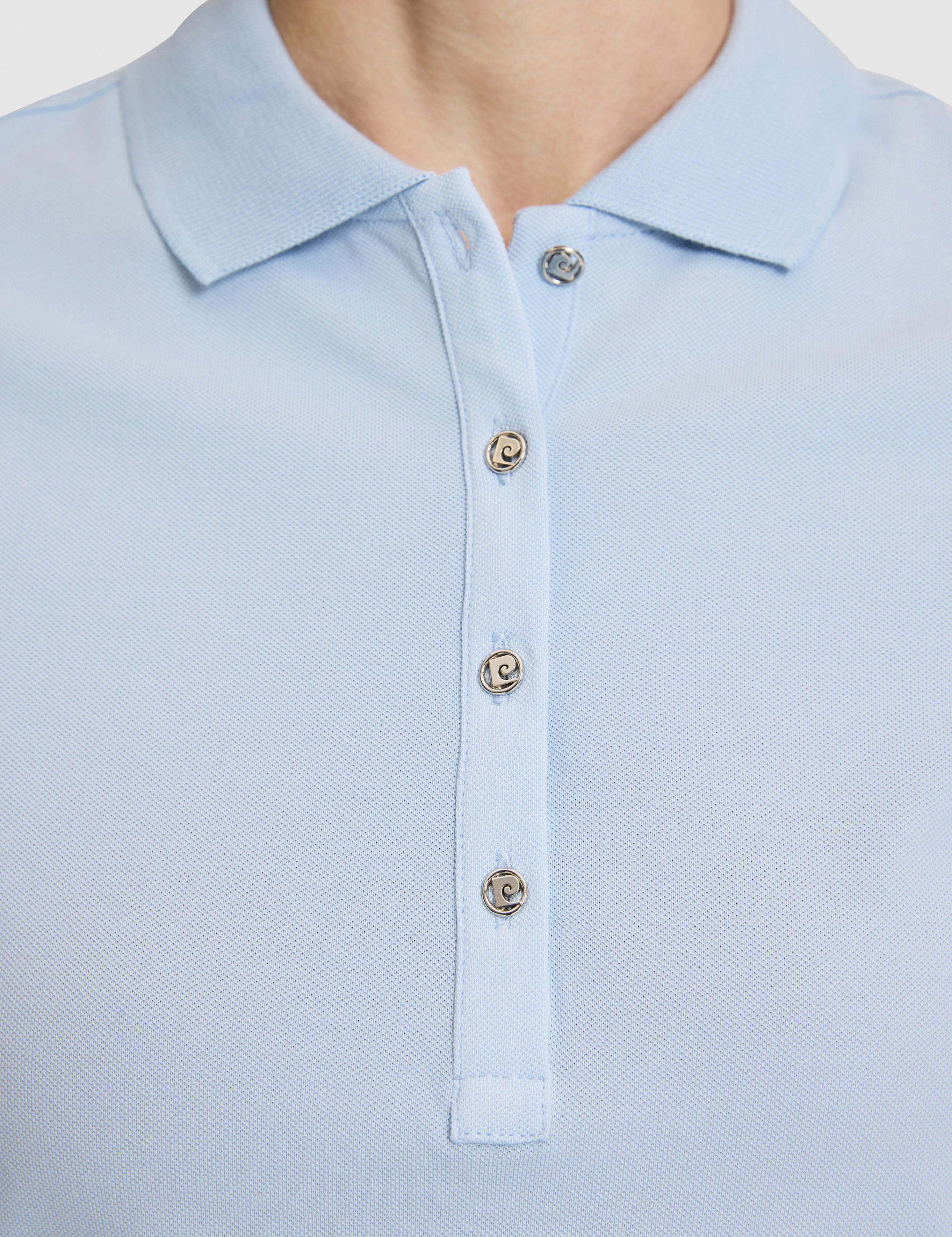 Mavi Slim Fit Pamuklu Polo Yaka Basic Tişört