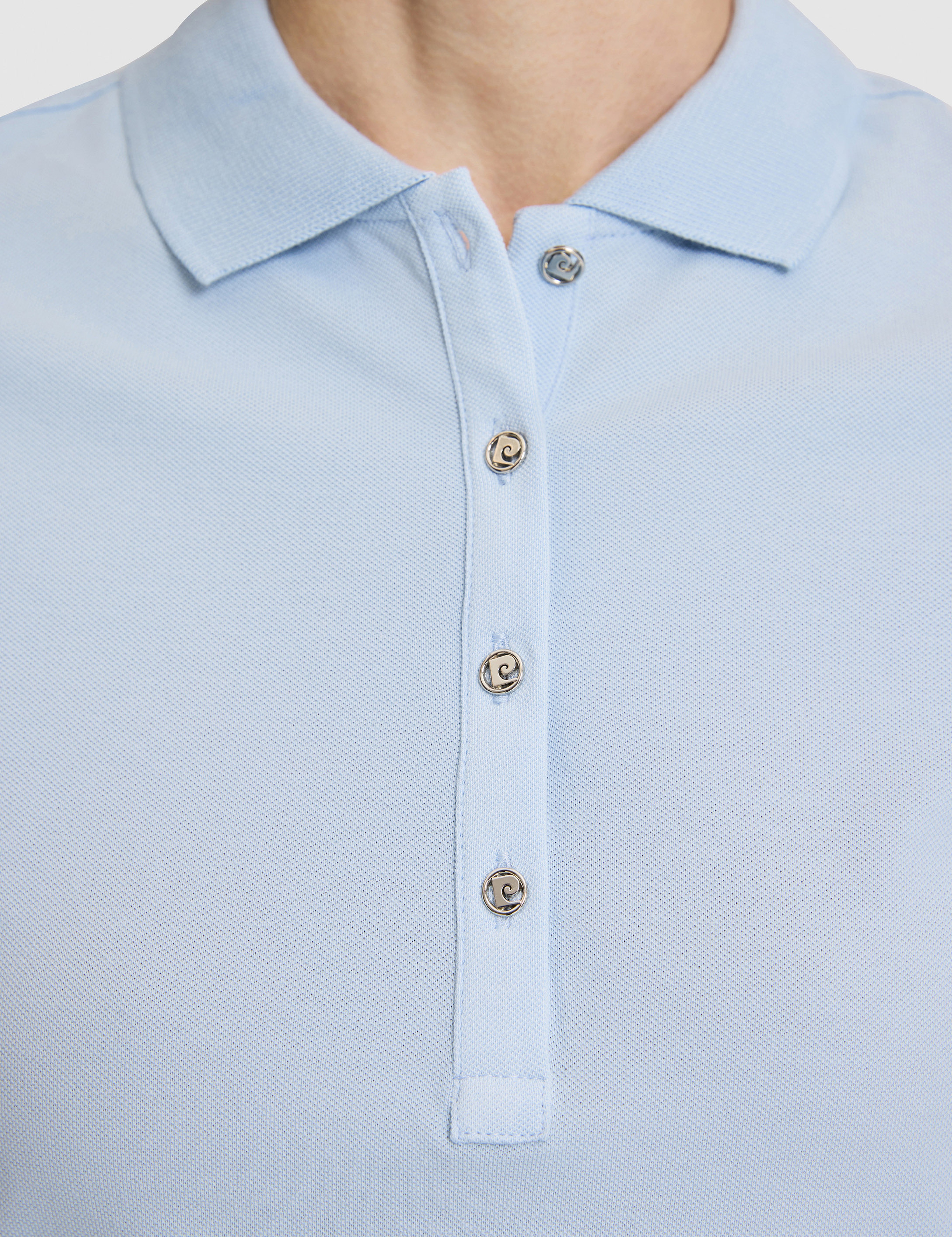 Mavi Slim Fit Pamuklu Polo Yaka Basic Tişört - Image 6