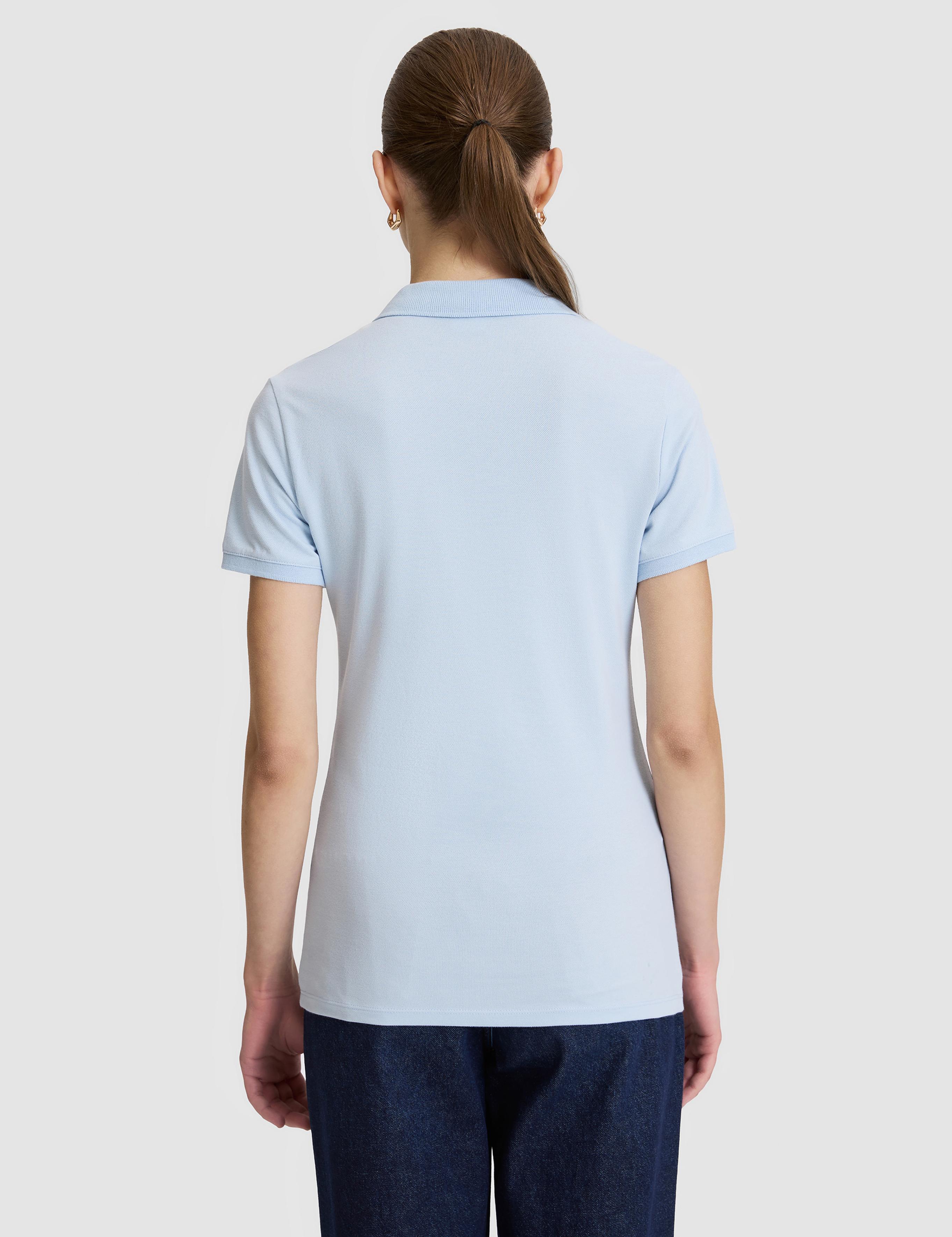 Mavi Slim Fit Pamuklu Polo Yaka Basic Tişört