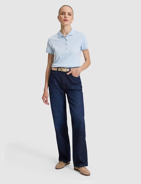 Mavi Slim Fit Pamuklu Polo Yaka Basic Tişört - 50325456057