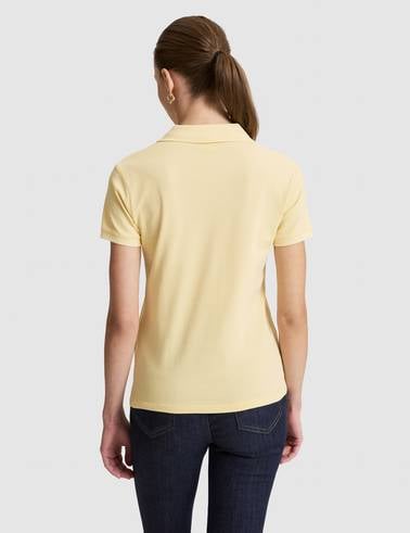 Limon Slim Fit Pamuklu Polo Yaka Basic Tişört