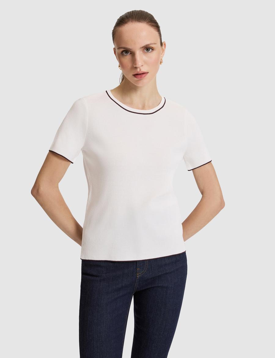 Ekru Slim Fit Kazak