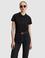 Siyah Slim Fit Pamuklu Polo Yaka Basic Tişört