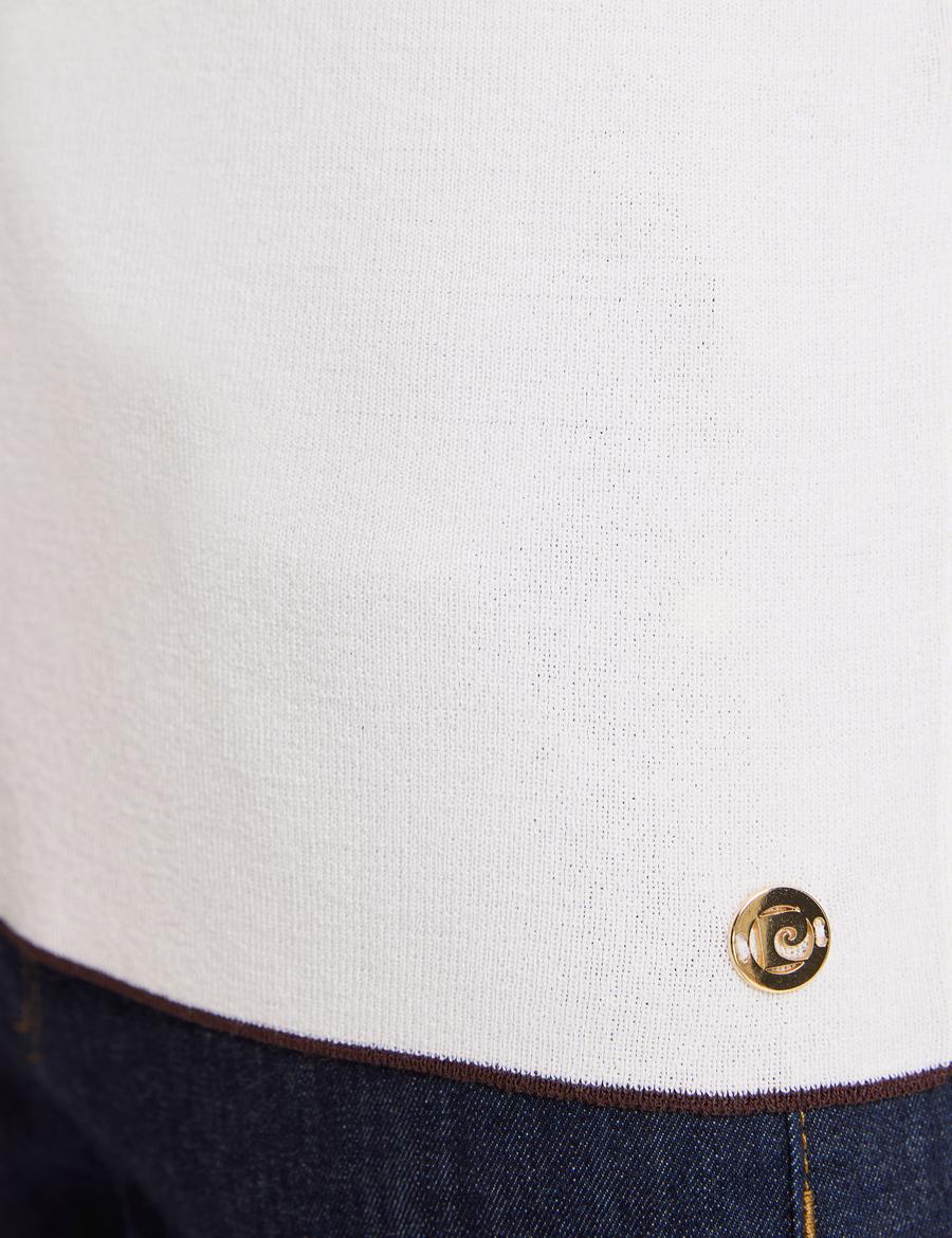 Ekru Slim Fit Kazak