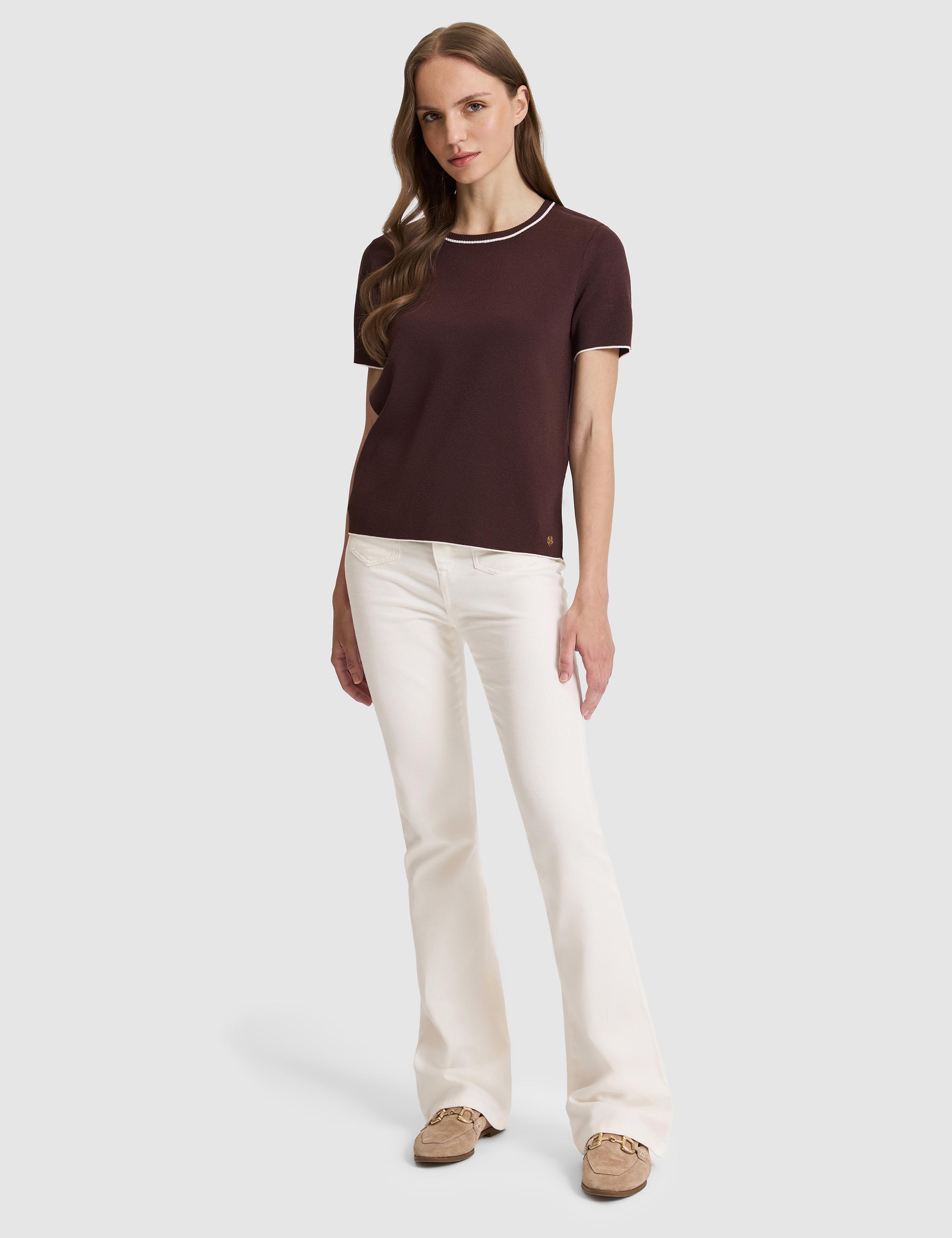Kahverengi Slim Fit Kazak