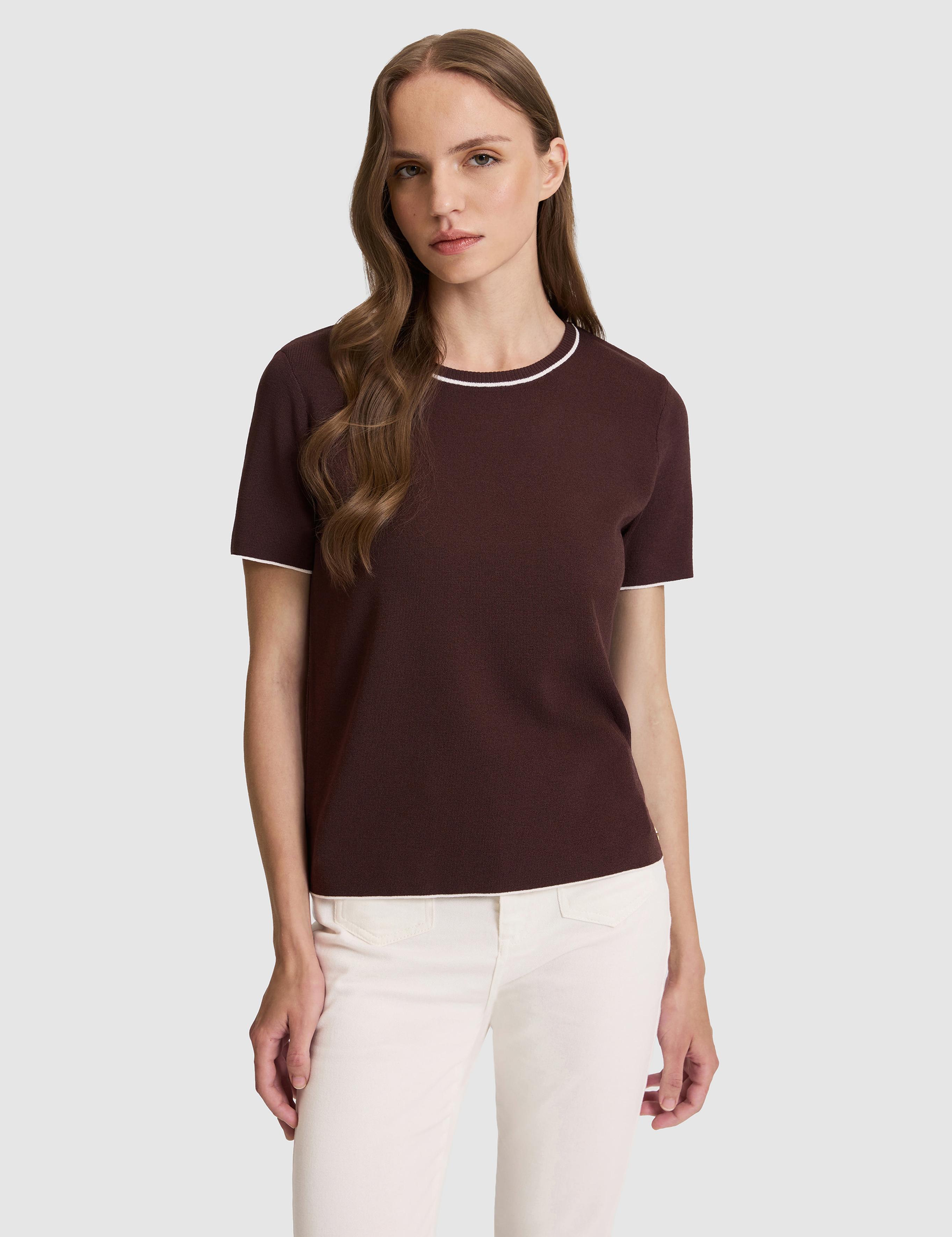 Kahverengi Slim Fit Kazak