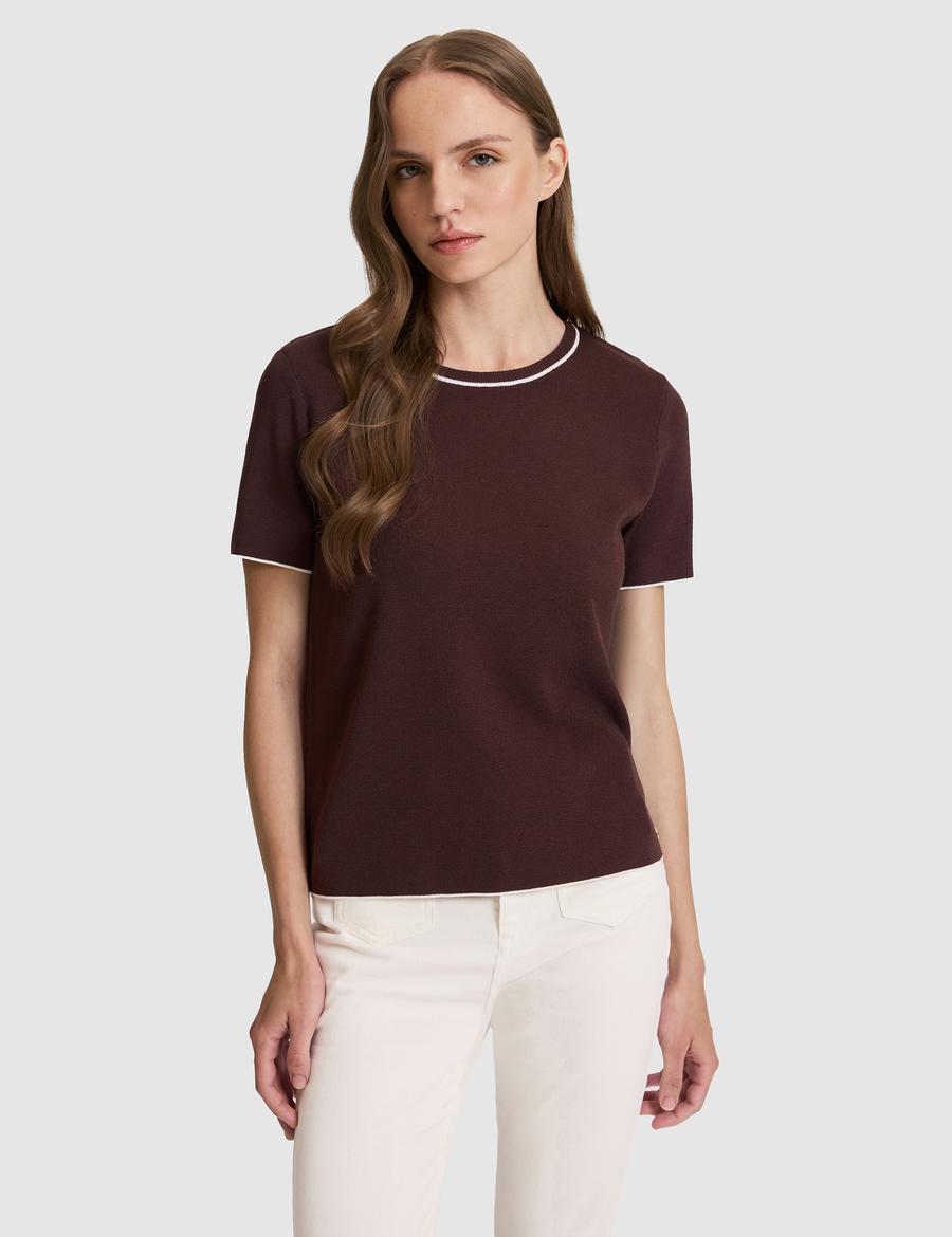 Kahverengi Slim Fit Kazak