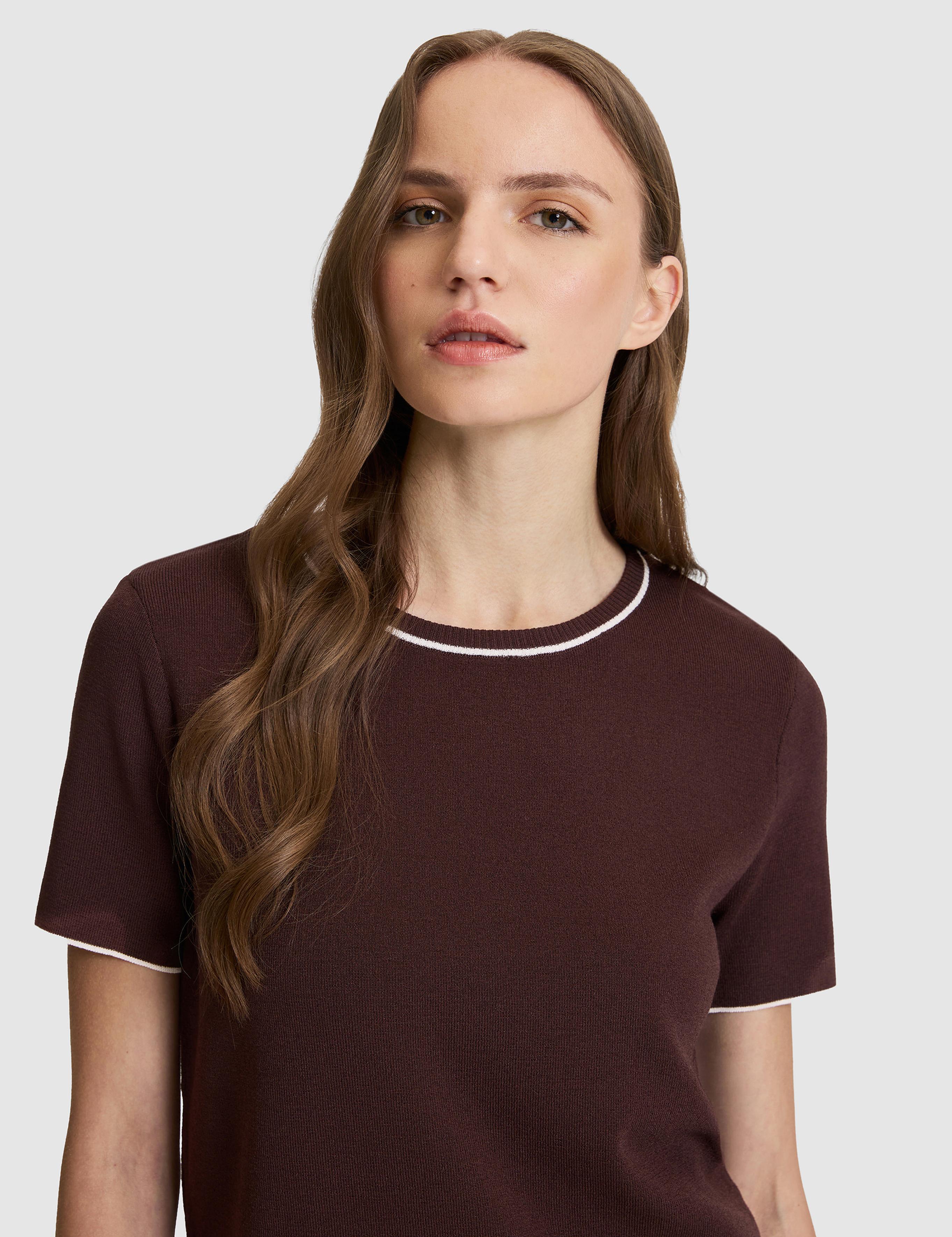 Kahverengi Slim Fit Kazak