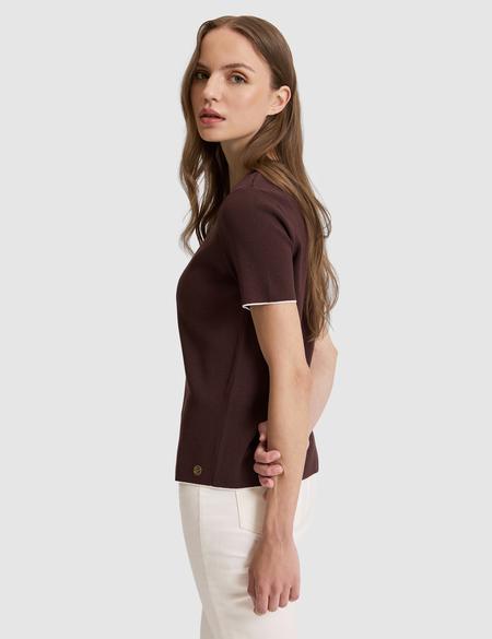 Kahverengi Slim Fit Kazak - 50326921001