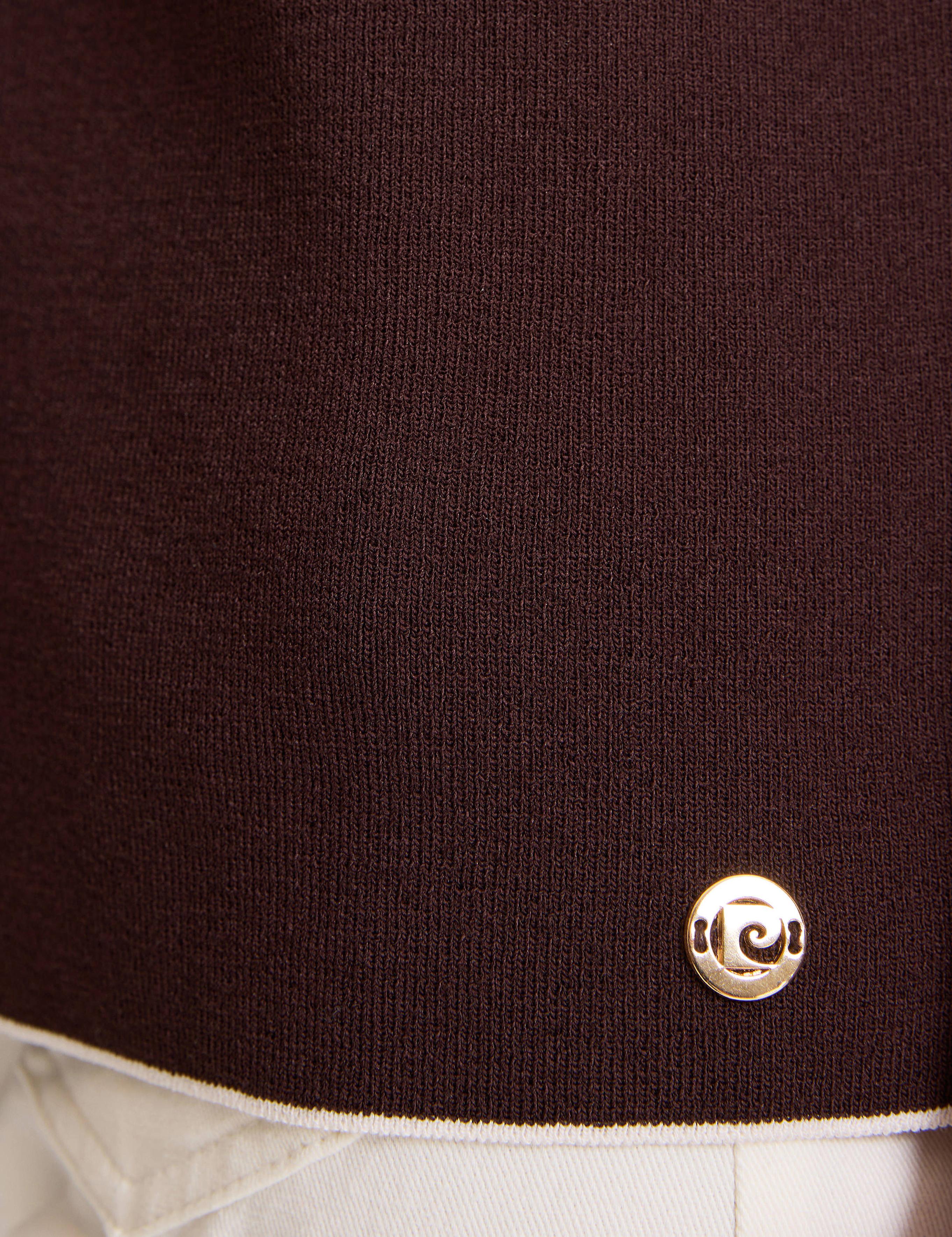 Kahverengi Slim Fit Kazak