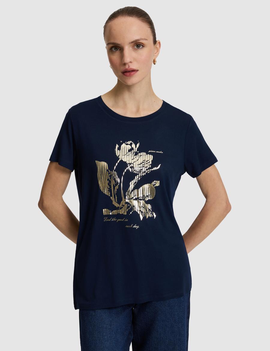 Lacivert Comfort Fit Tişört