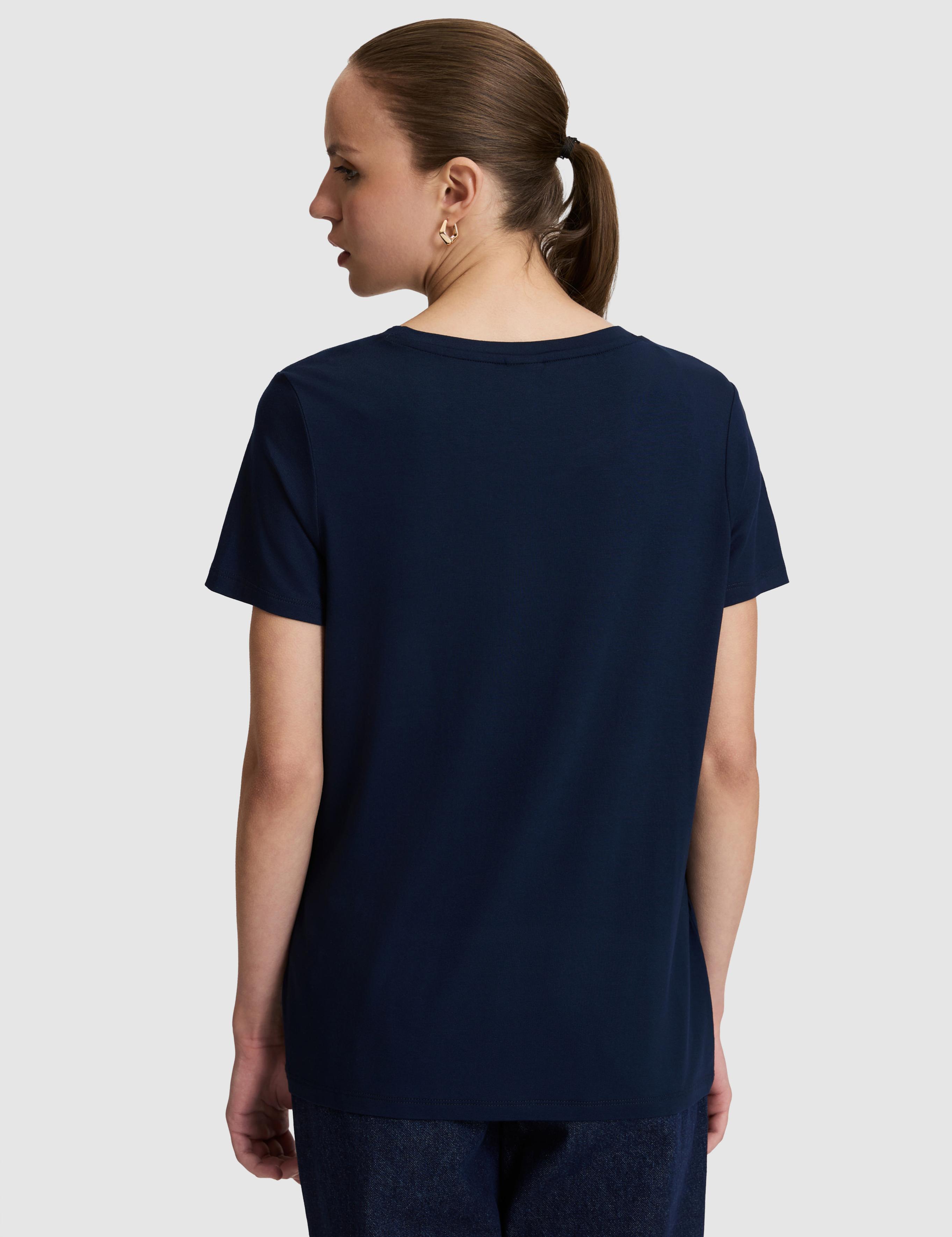 Lacivert Comfort Fit Tişört