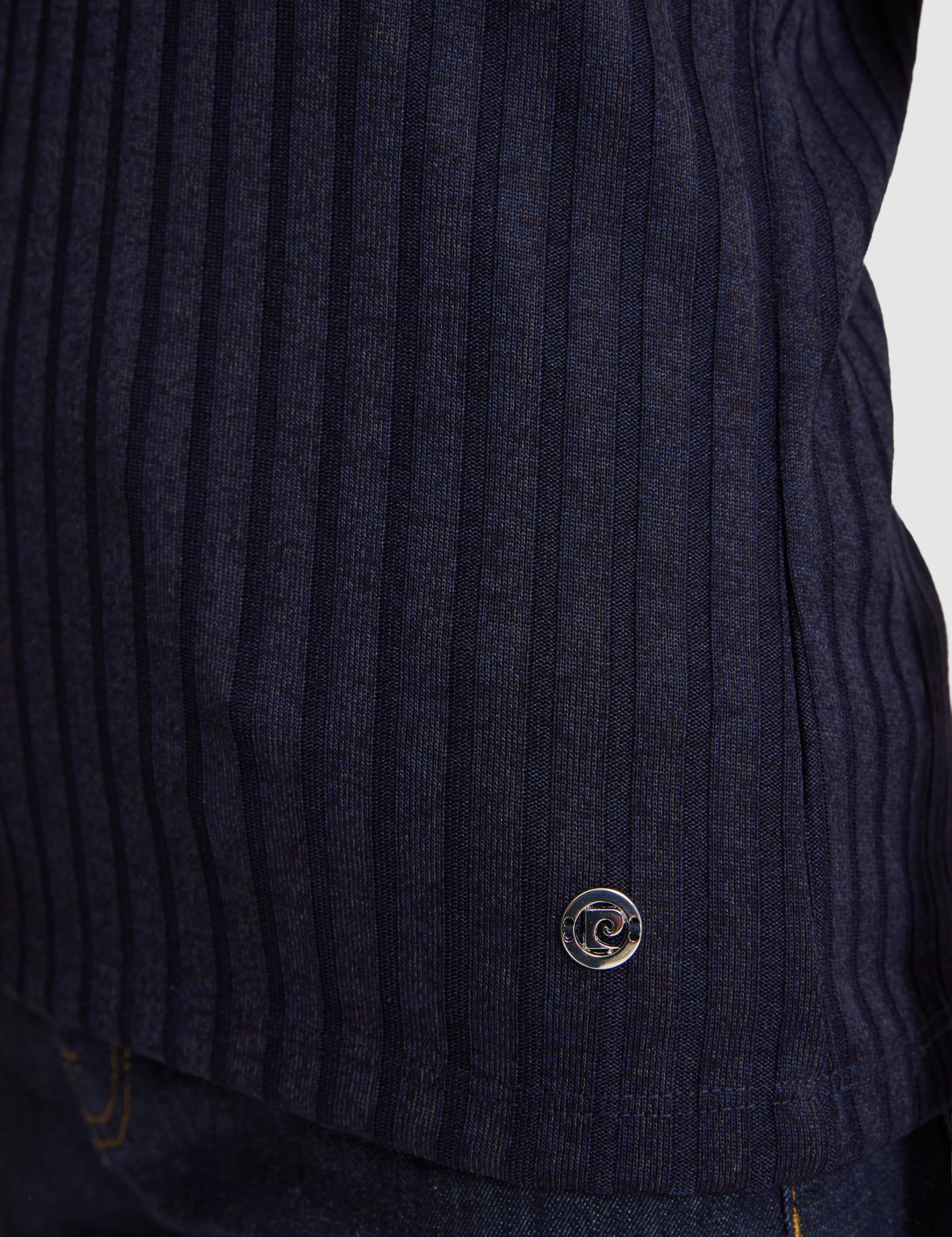 Lacivert Slim Fit Basic Tişört