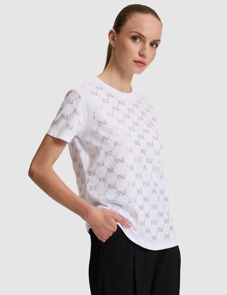 Beyaz Regular Fit Tişört - 50319828008