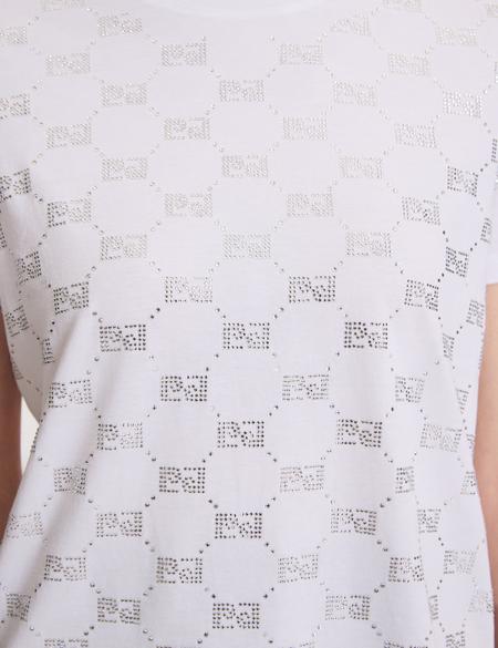 Beyaz Regular Fit Tişört - 50319828008