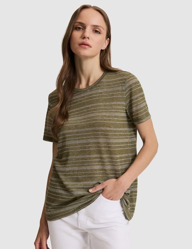 Haki Regular Fit Tişört