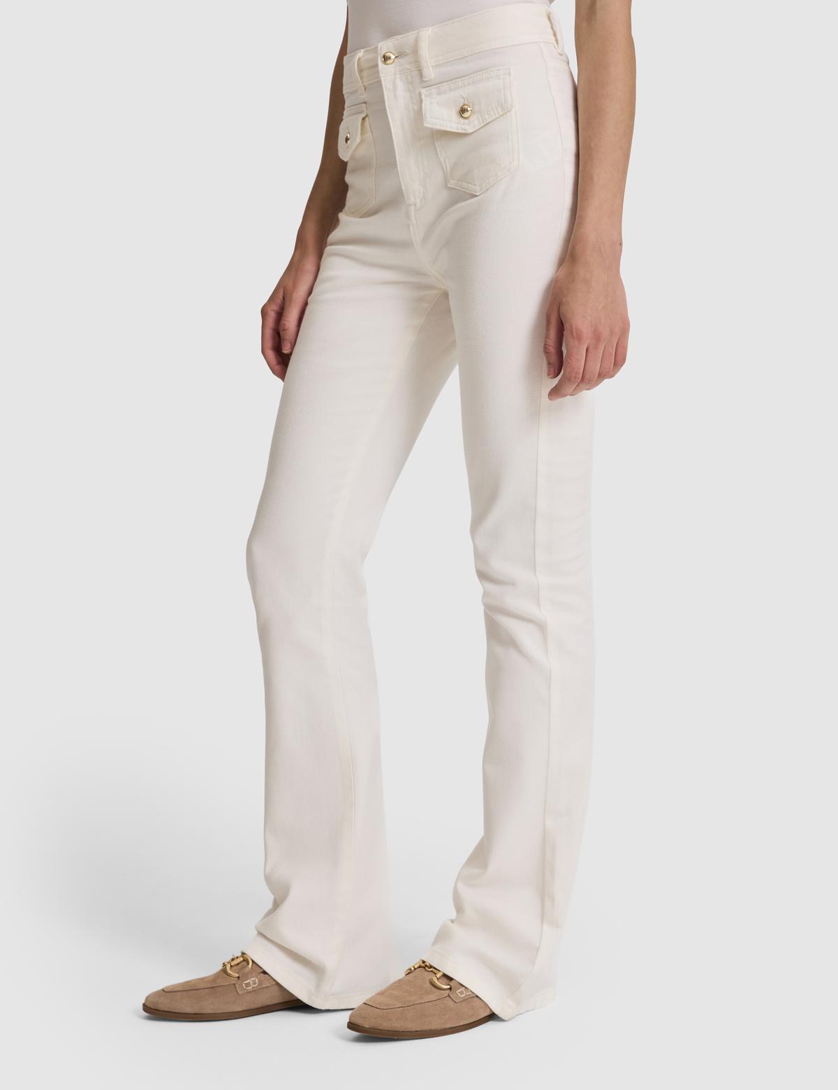 Ekru Jean Pantolon - 50324048014
