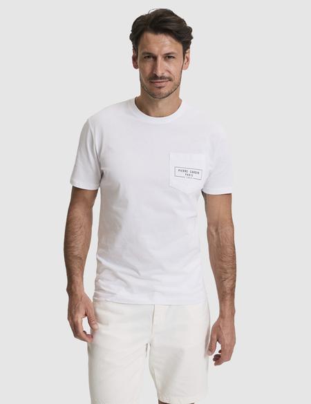 Beyaz Regular Fit %100 Pamuk Bisiklet Yaka Tişört - 50327866001