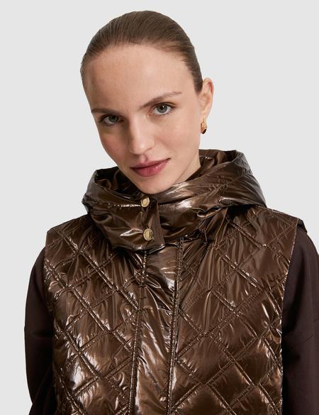 Kahverengi Regular Fit Yelek - 50320347003