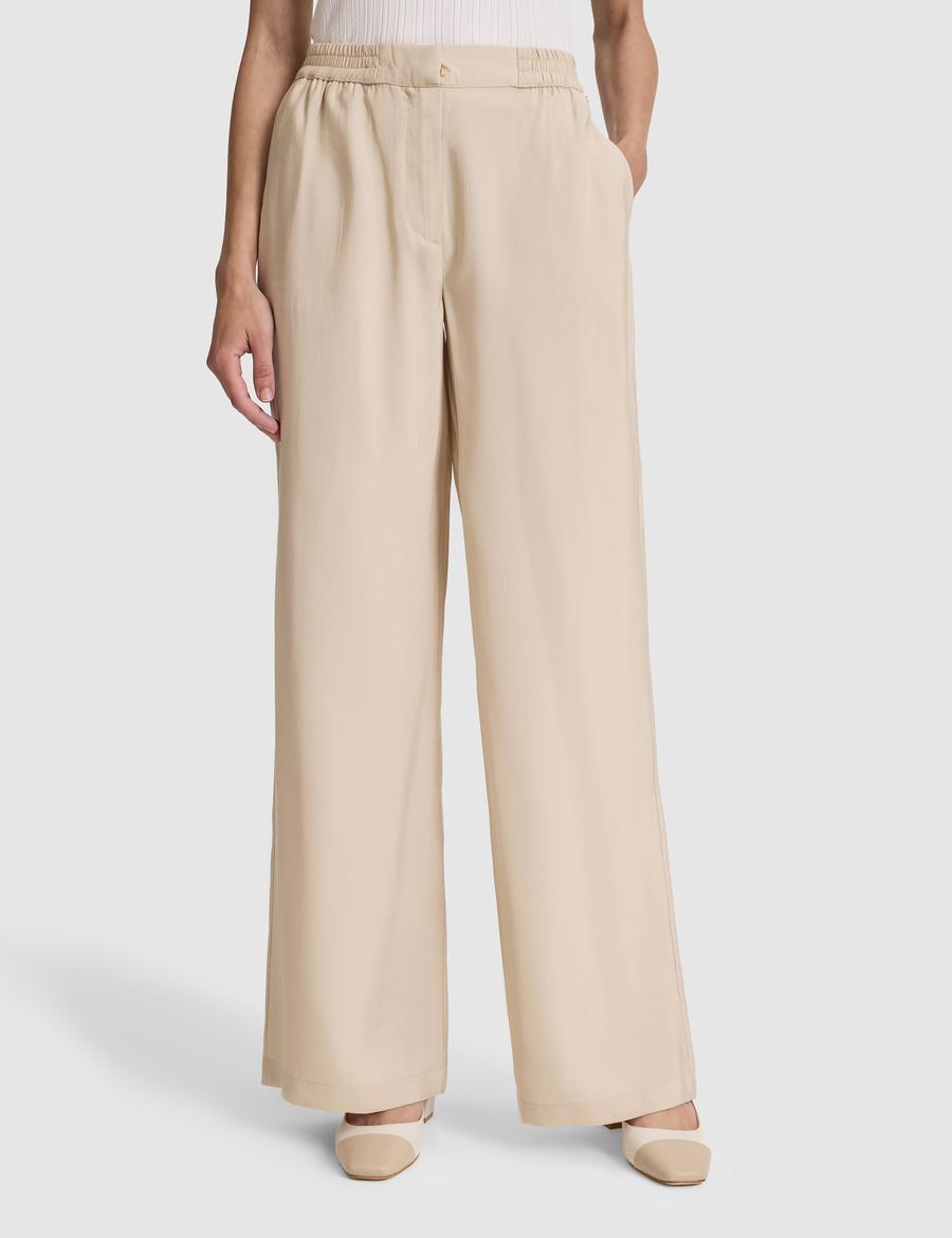 Kum Loose Fit Kanvas Pantolon