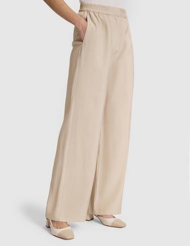 Kum Loose Fit Kanvas Pantolon