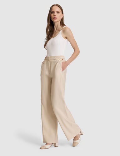Kum Loose Fit Kanvas Pantolon