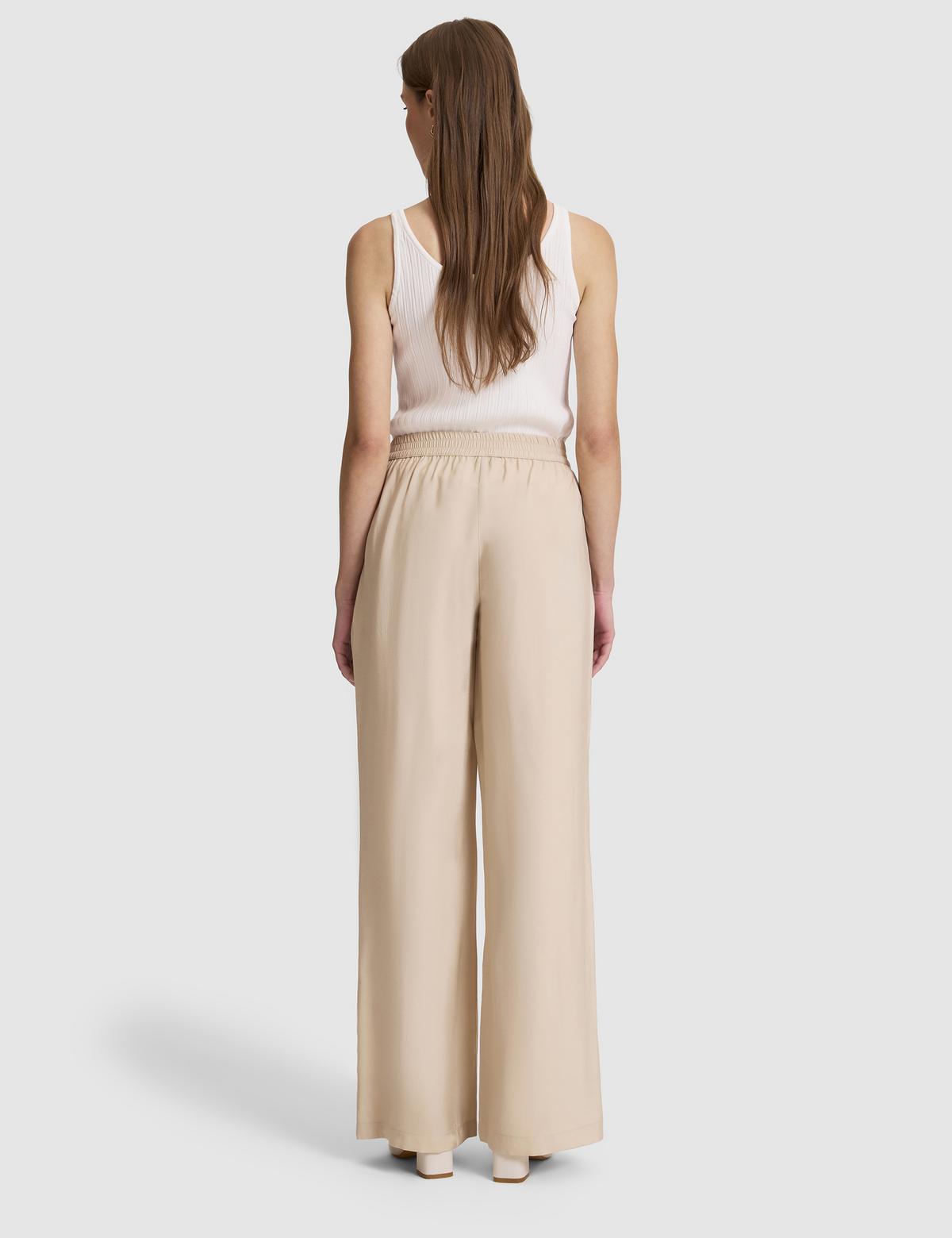 Kum Loose Fit Kanvas Pantolon - 50321302041