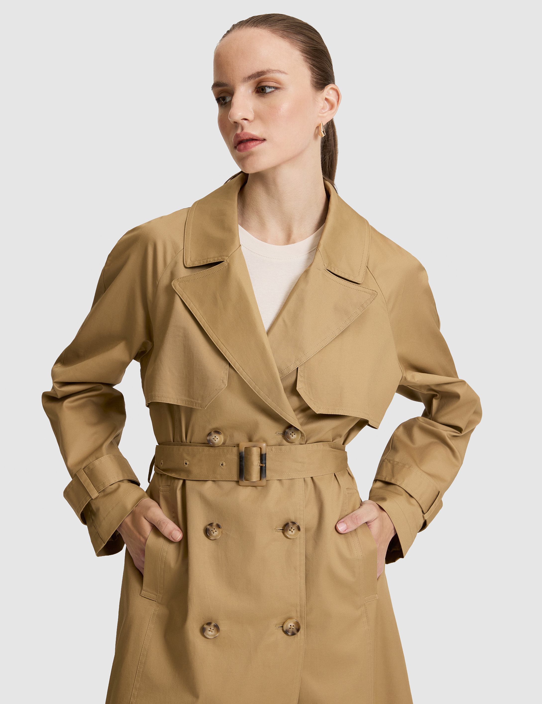 Bej Trençkot - 50323946003