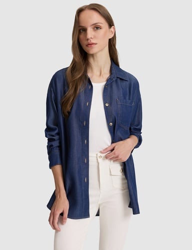 Saks Comfort Fit Jean Gömlek