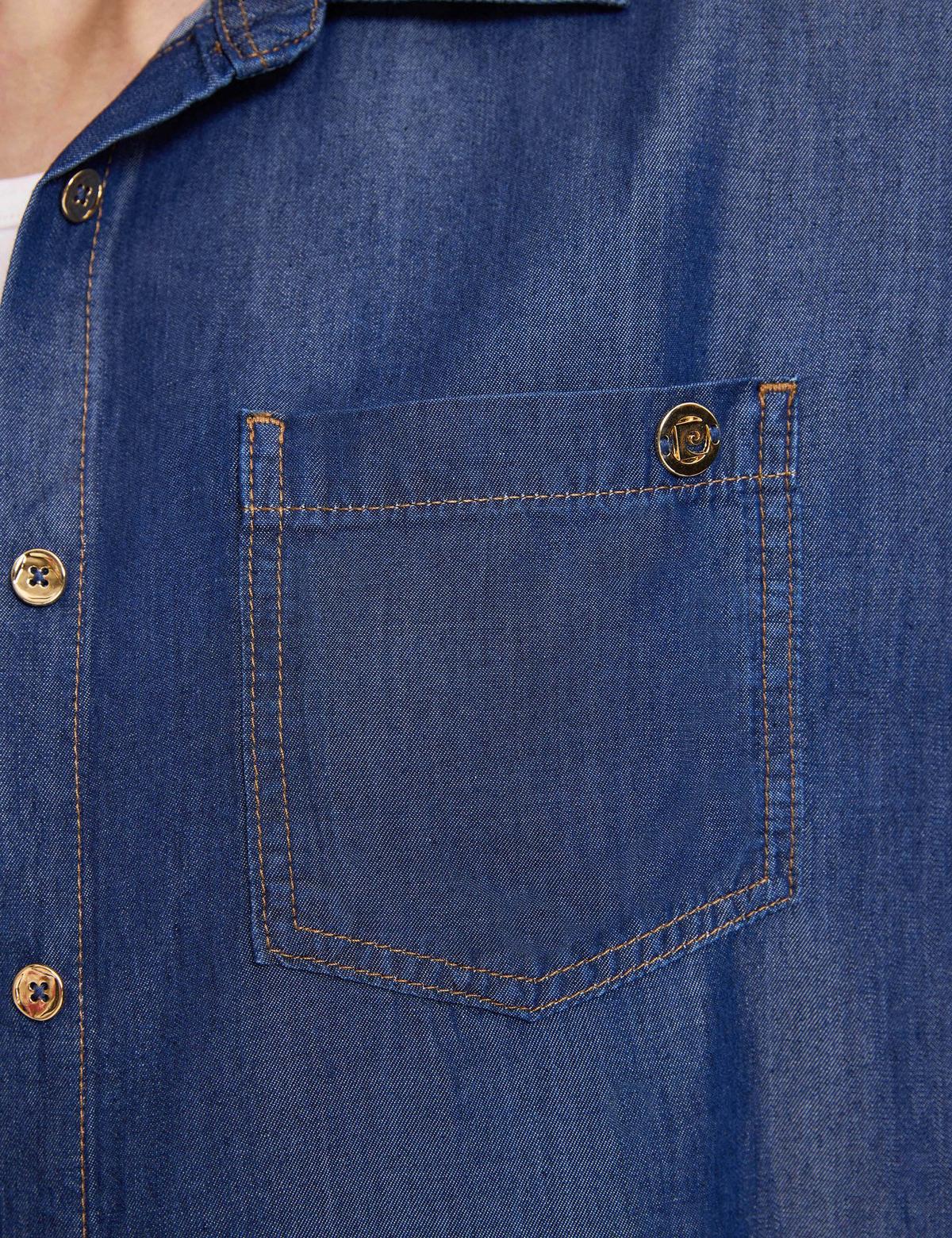 Saks Comfort Fit Jean Gömlek - 50325403003