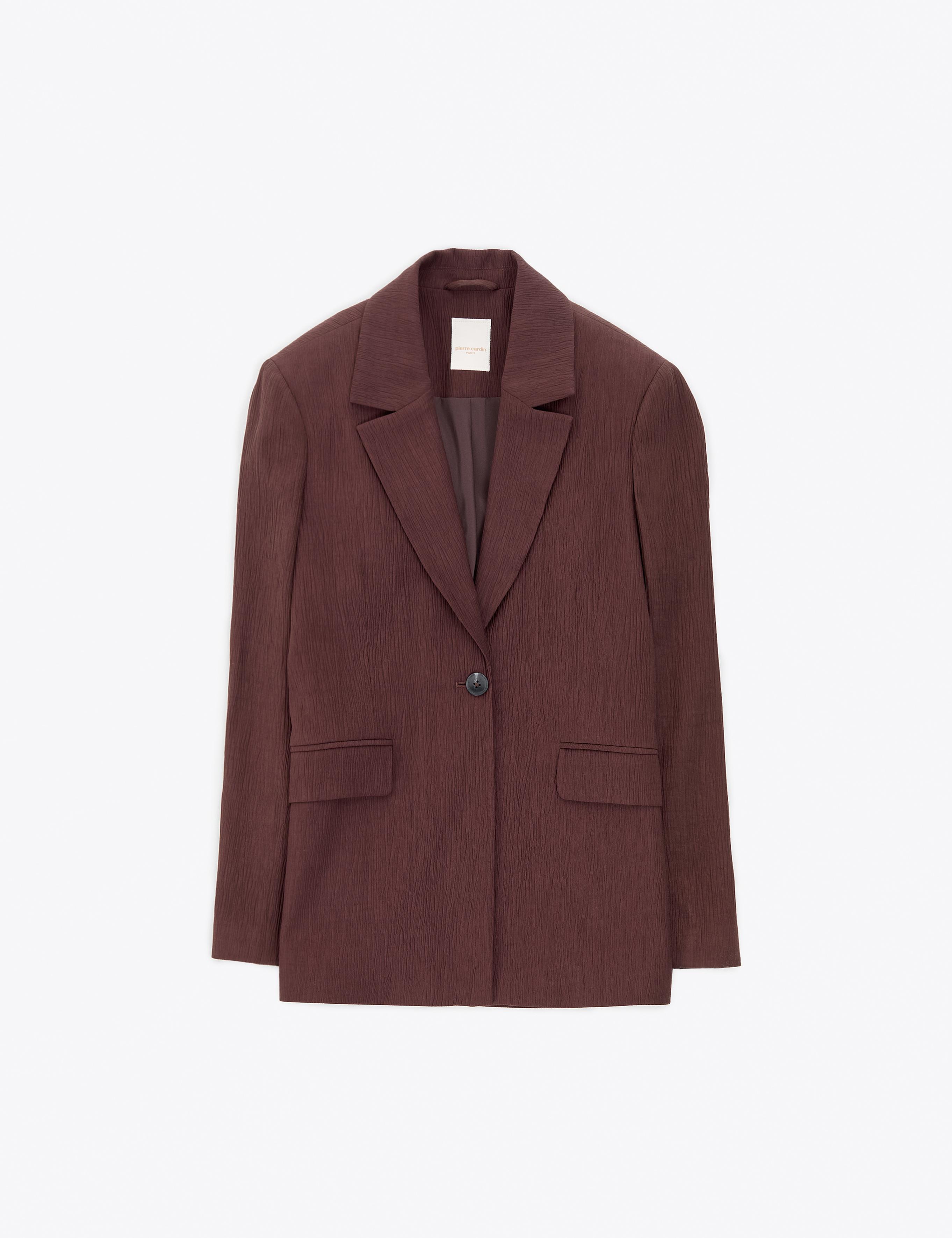 Kahverengi Regular Fit Ceket