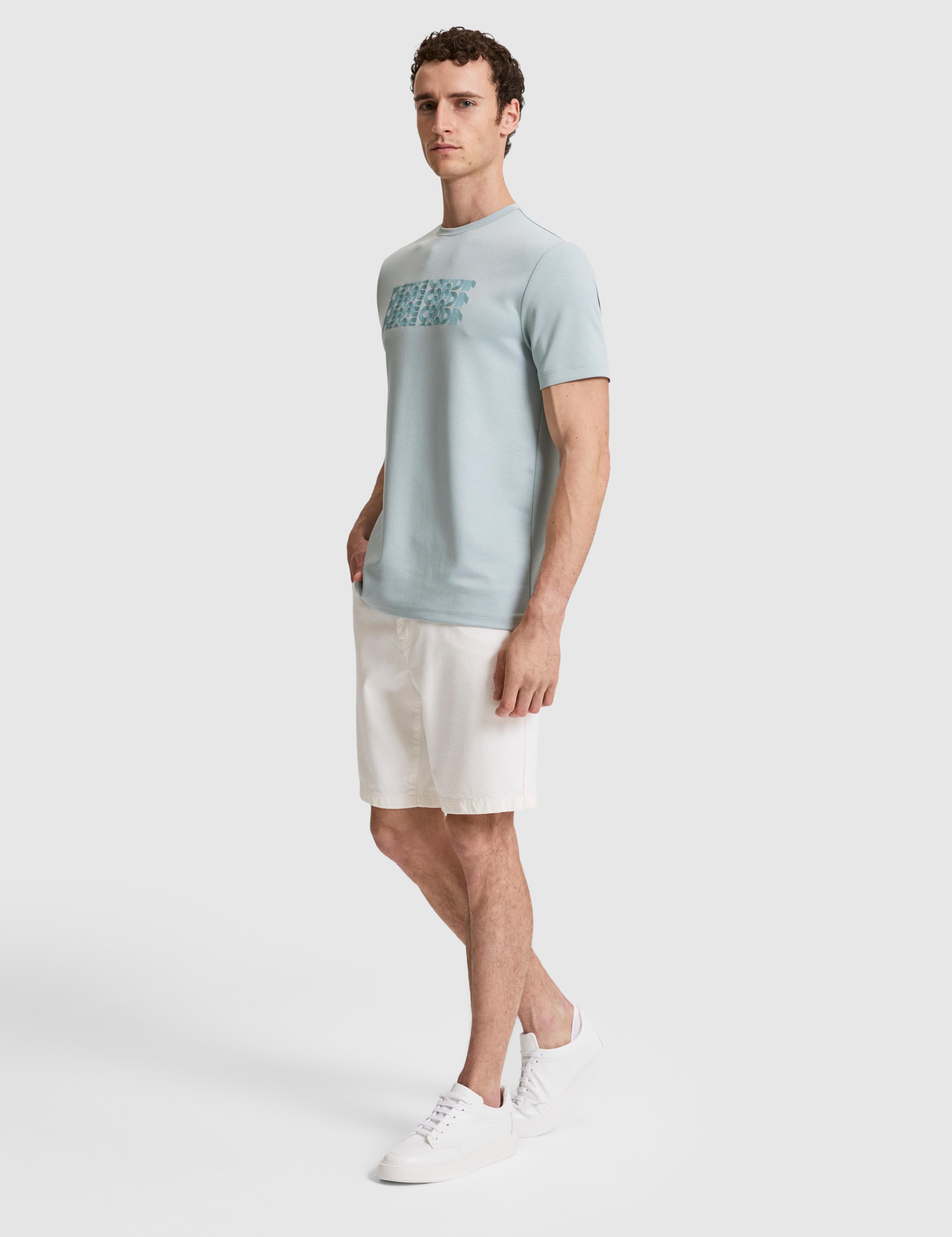 Koyu Mint Regular Fit Bisiklet Yaka Tişört