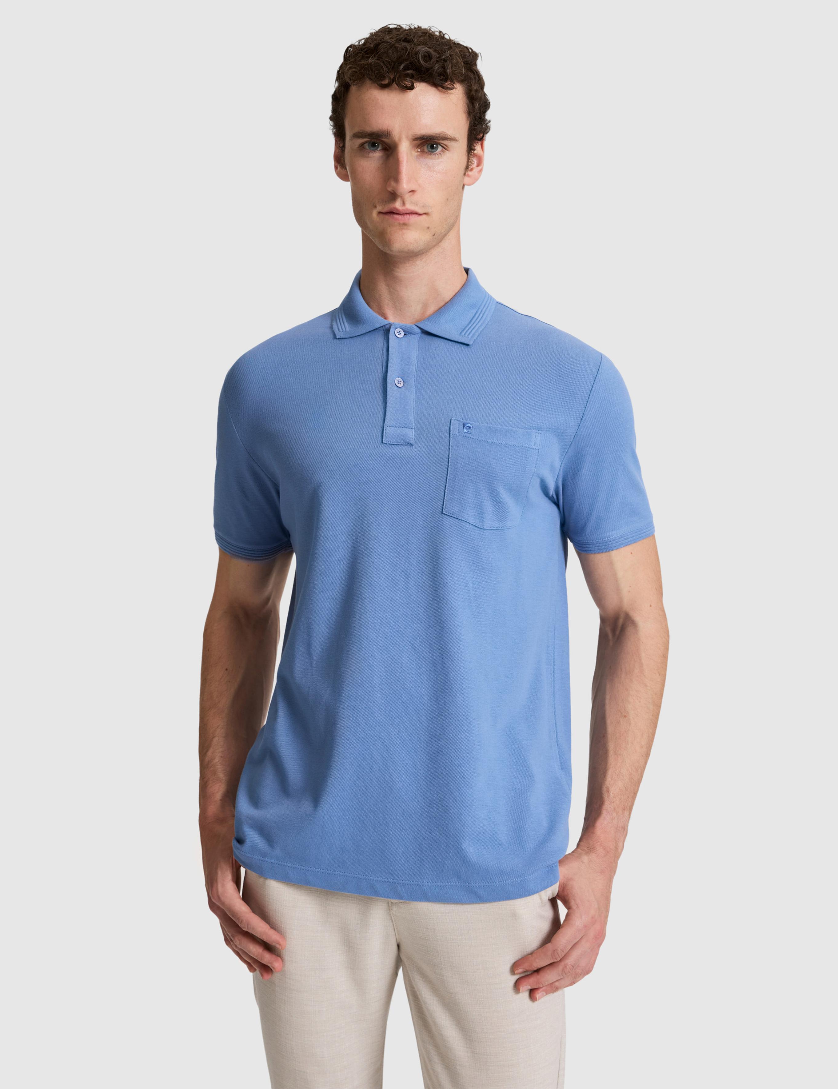 Mavi Regular Fit %100 Pamuk Düğmeli Polo Yaka Basic Tişört