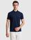 Lacivert Slim Fit %100 Pamuk Polo Yaka Tişört