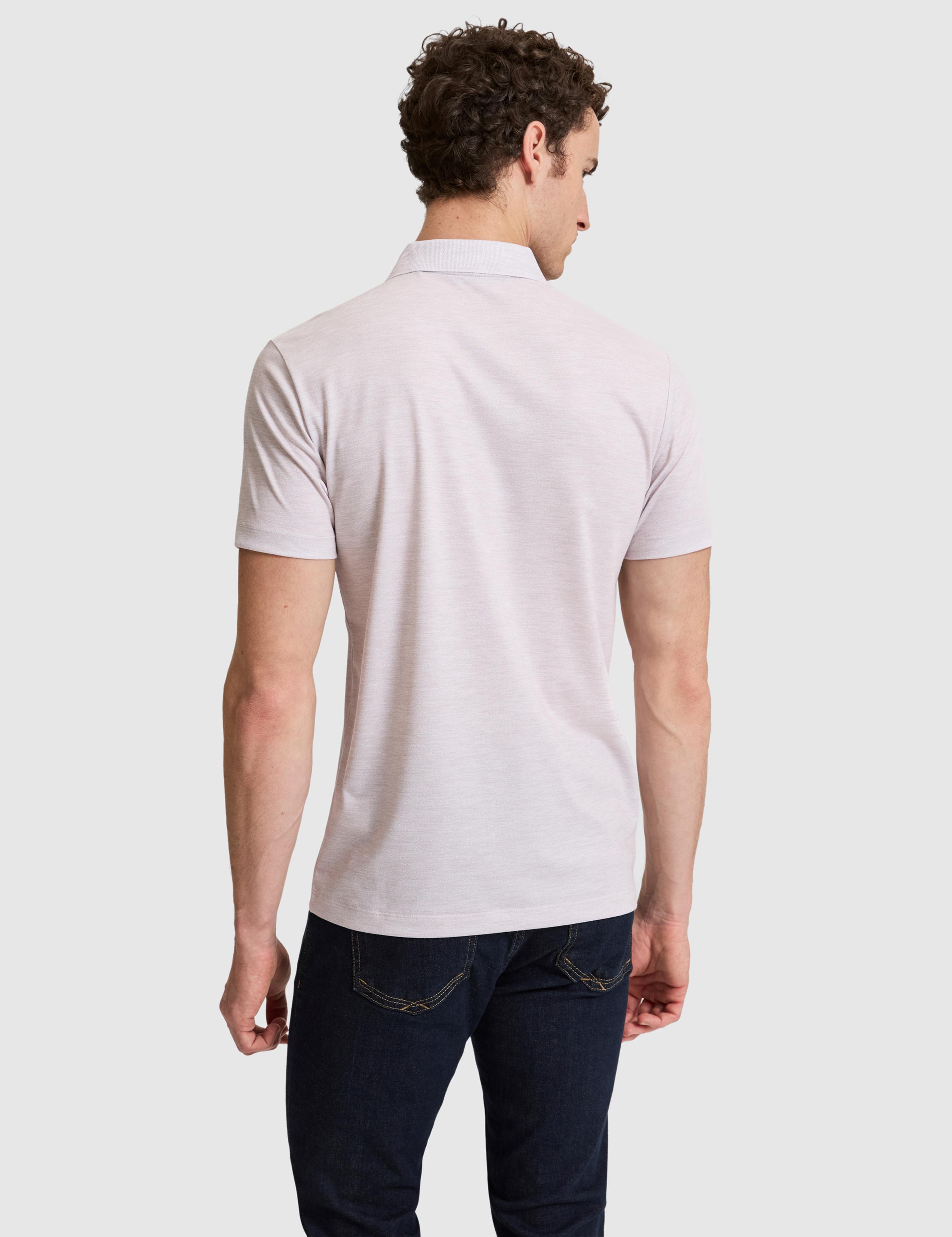 Bej Slim Fit Polo Yaka Tişört