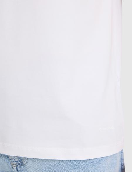 Ekru Regular Fit Bisiklet Yaka Tişört - 50323973082