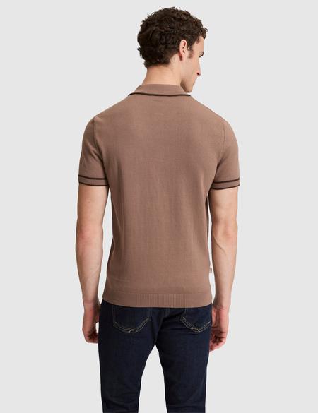 Vizon Slim Fit %100 Pamuk Düğmeli Polo Yaka Triko Tişört - 50320831031